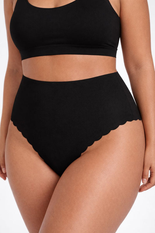 Second Skin Thong - Black