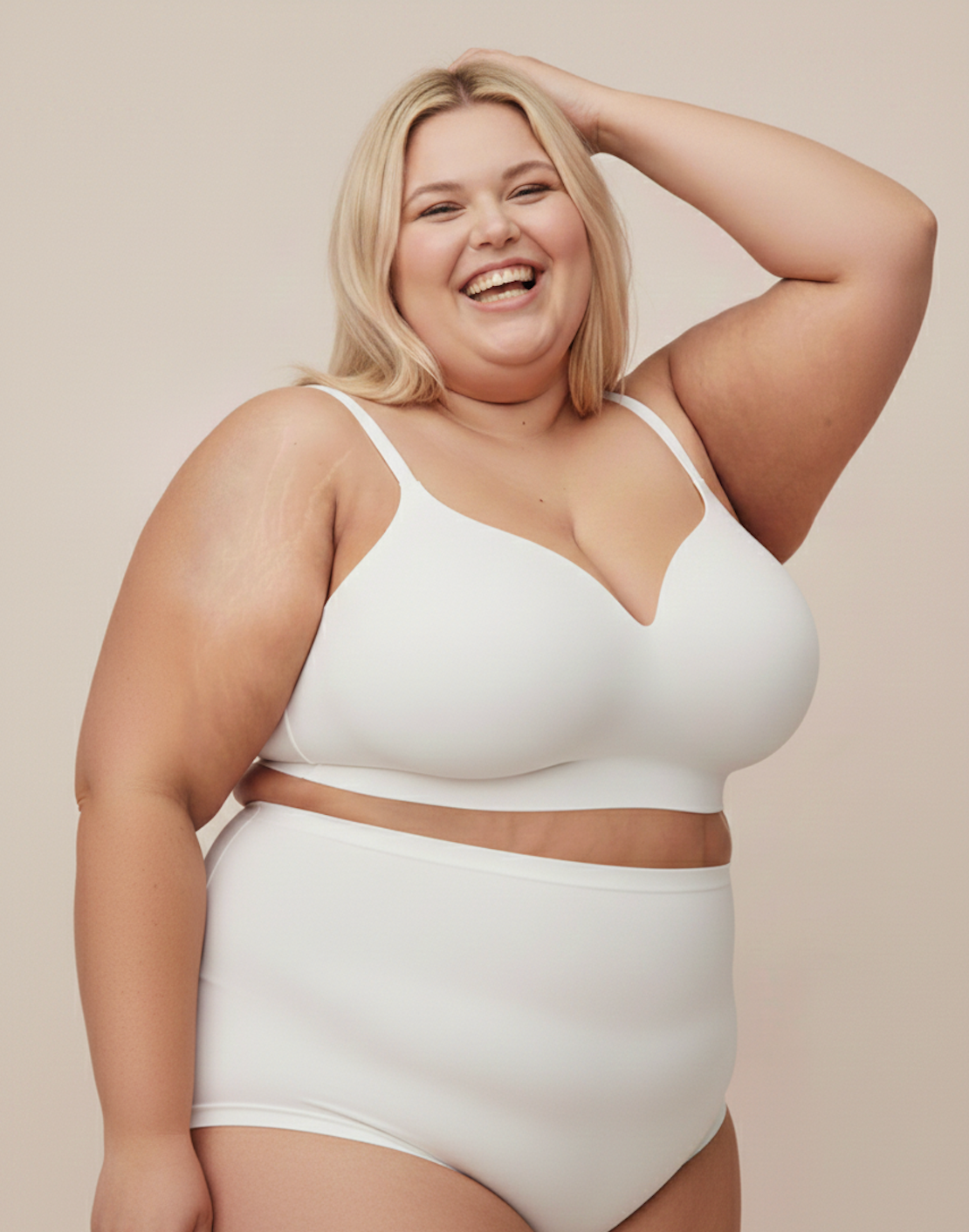 Sculpt Lift Bra - White