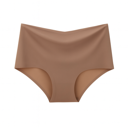 Seamless High-Waist Brief Coffee