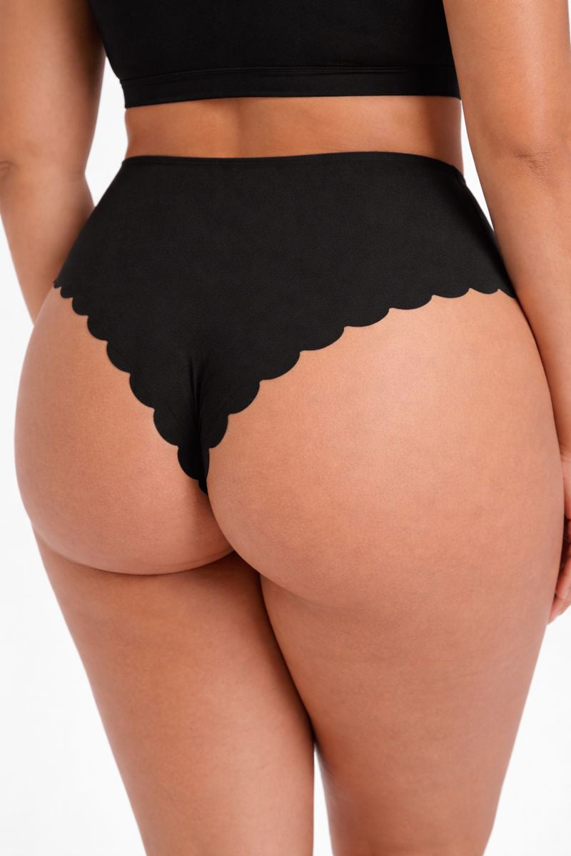 Second Skin Thong - Black