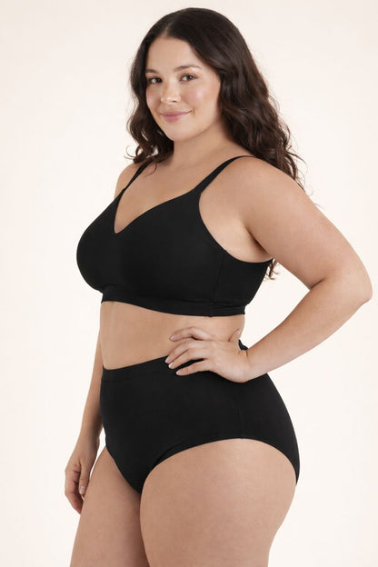 Sculpt Lift Set ( 1 Bra + 2 Bottoms) - Black