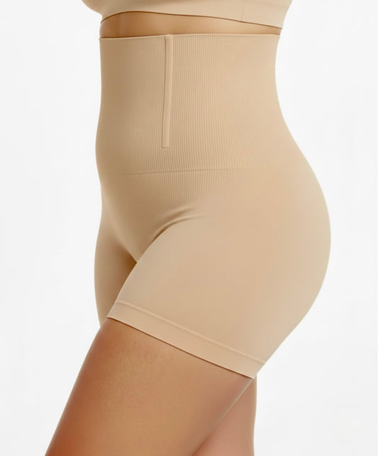 Sculpt High-Waist Short - Beige