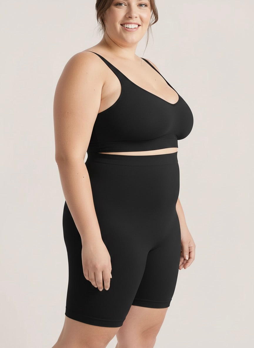 Sculpt High-Waist Short - Black