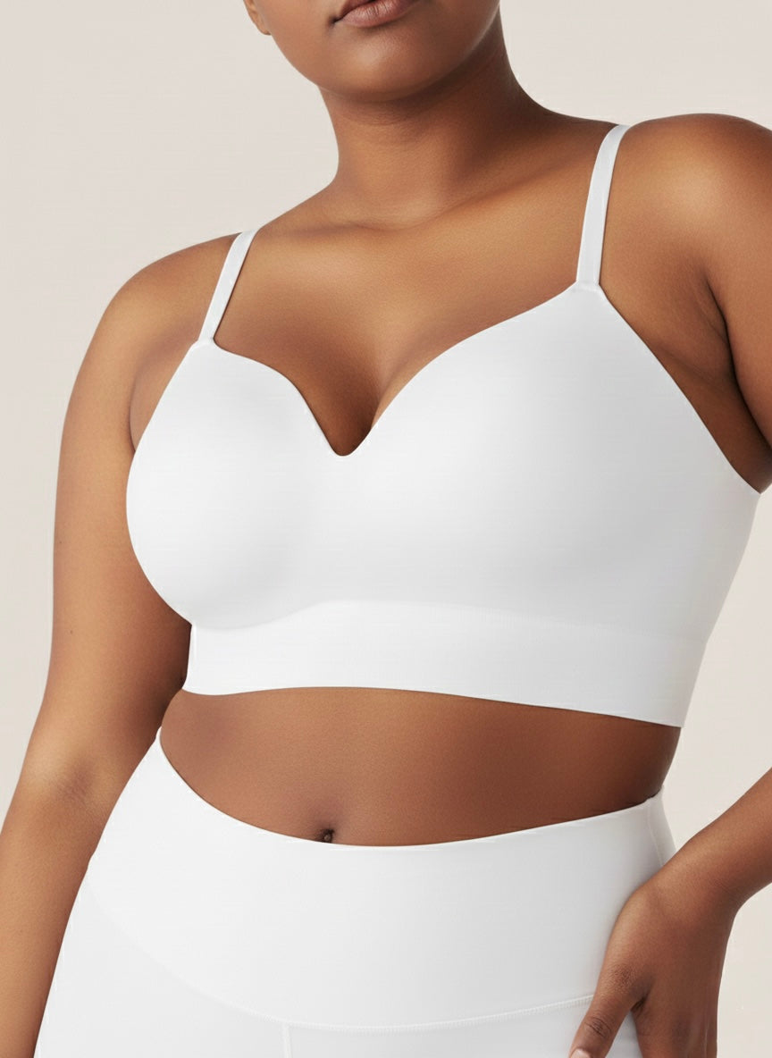 Sculpt Lift Bra - White
