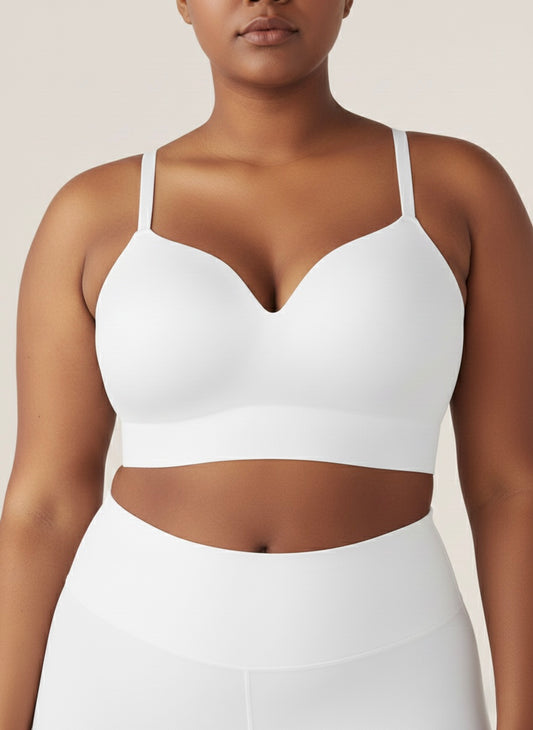 Sculpt Lift Bra - White